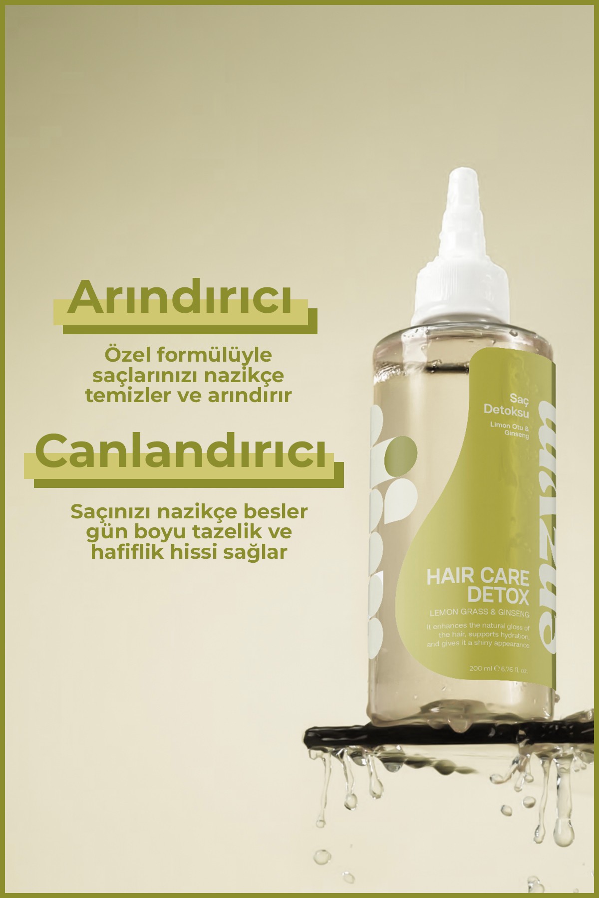 Limon Otu & Ginseng Saç Toniği