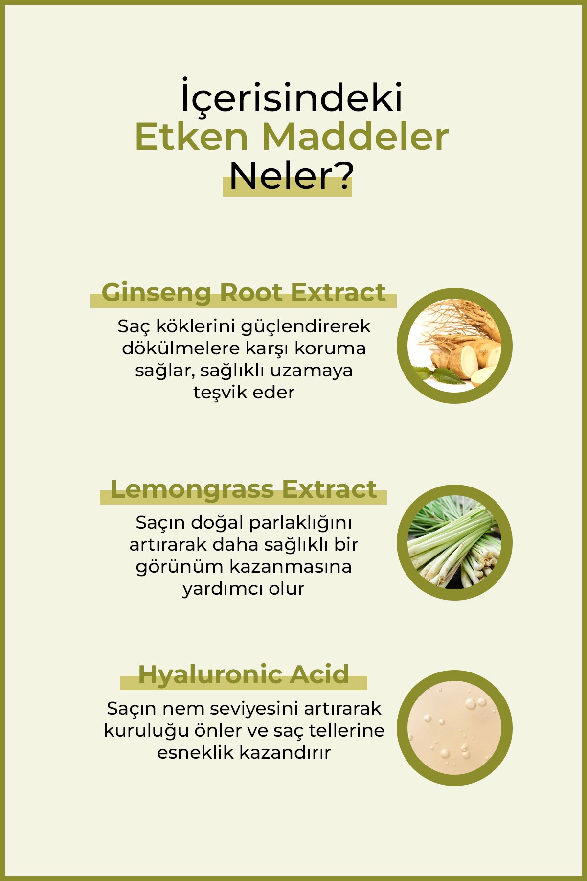 Limon Otu & Ginseng Saç Toniği