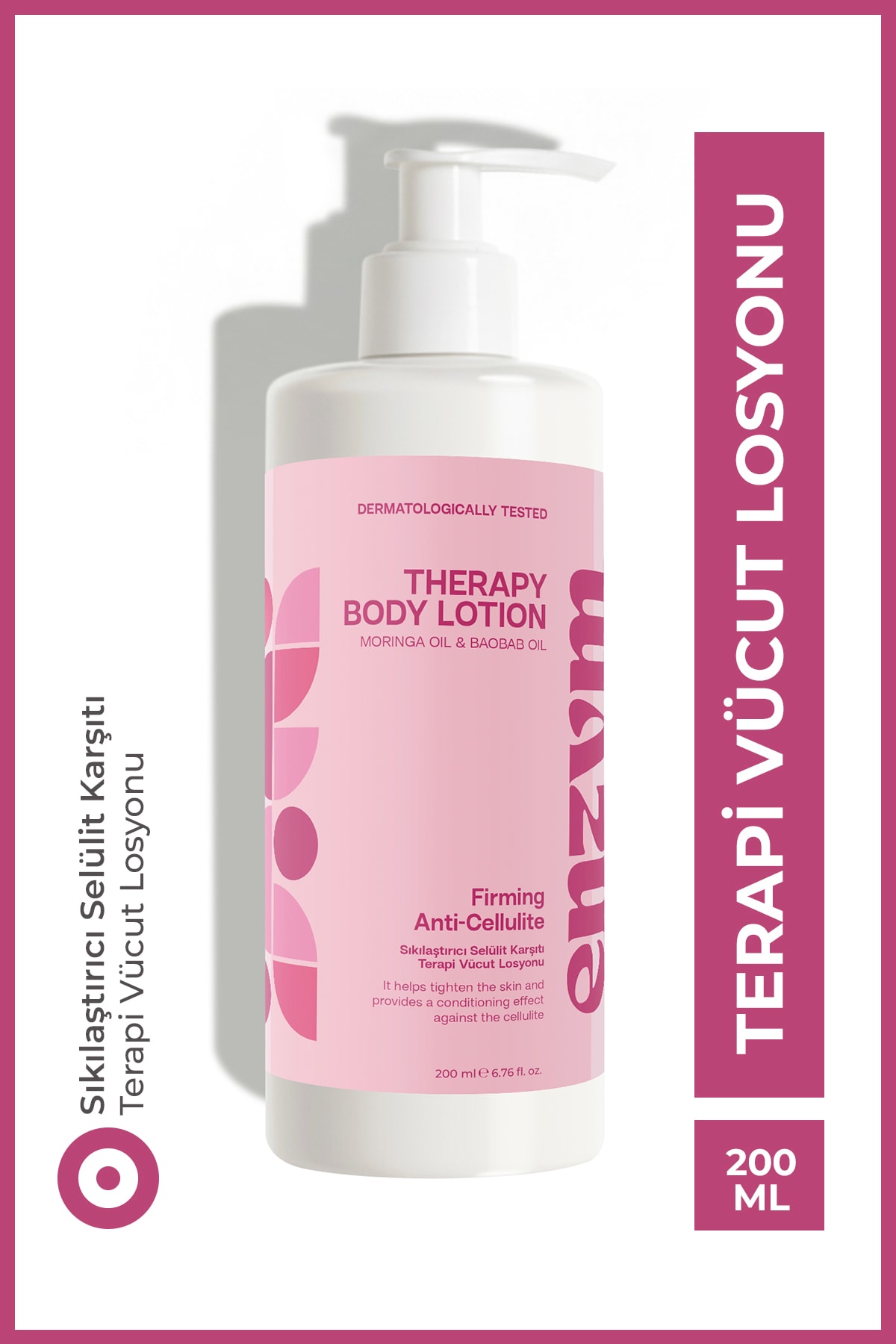 Sıkılaştırıcı ve Selülit Karşıtı Terapi Vücut Losyonu 200 ml image
