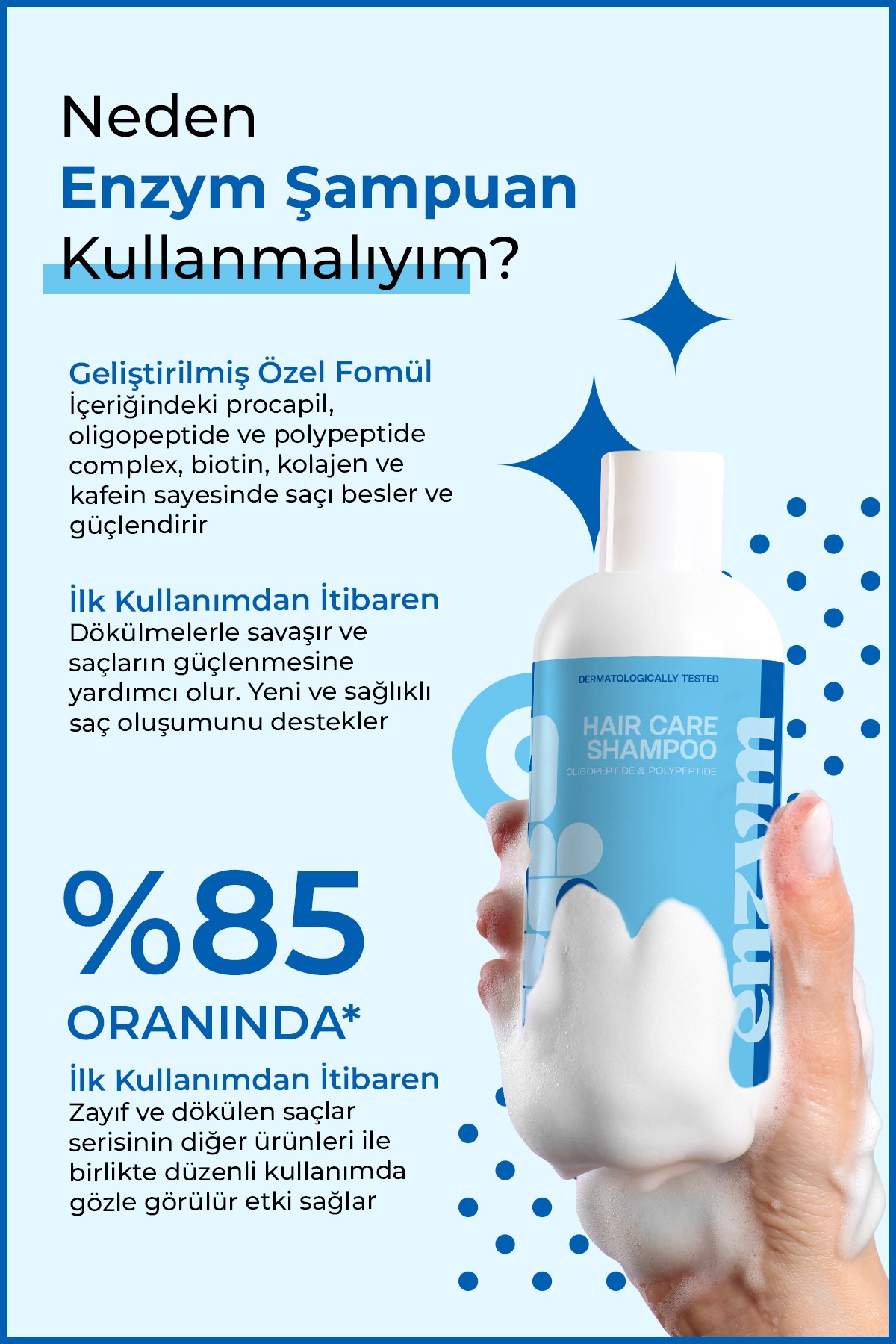 Zayıf ve Dökülen Saçlar Serisi Bakım Şampuanı