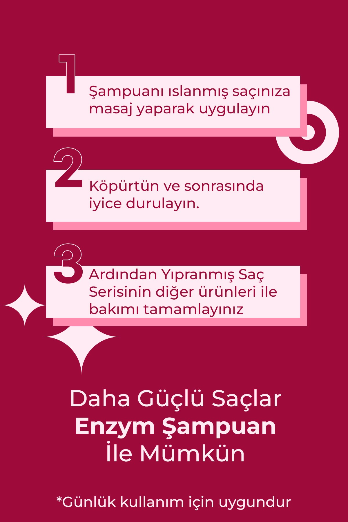 Kıvırcık Saçlar Serisi Bakım Şampuanı