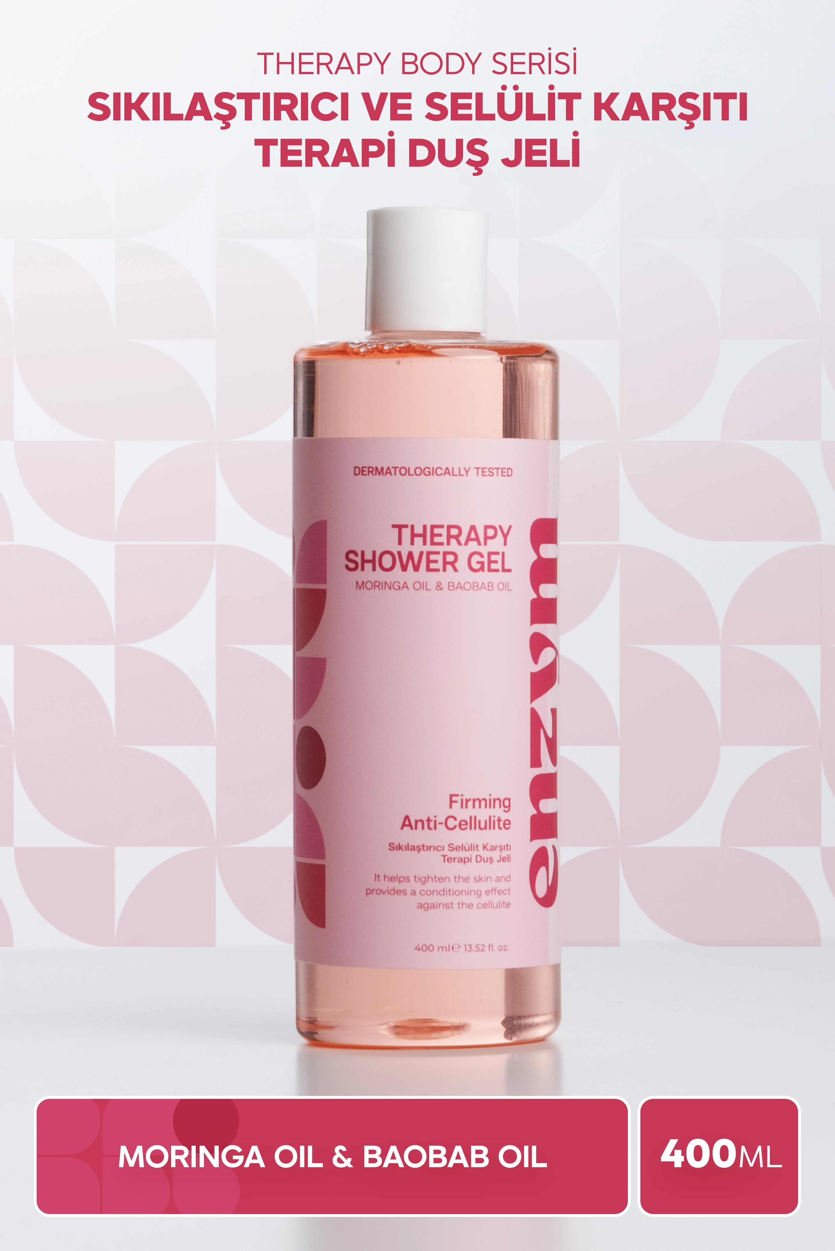 Sıkılaştırıcı ve Selülit Karşıtı Terapi Duş Jeli 400 ml main variant image