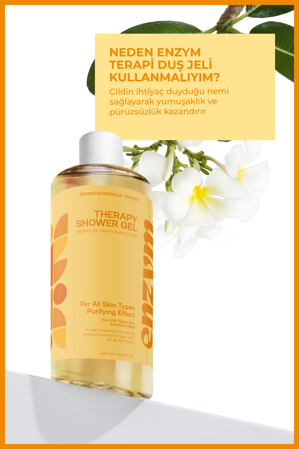 Tüm Cilt Tipleri İçin Terapi Duş Jeli 400 ml