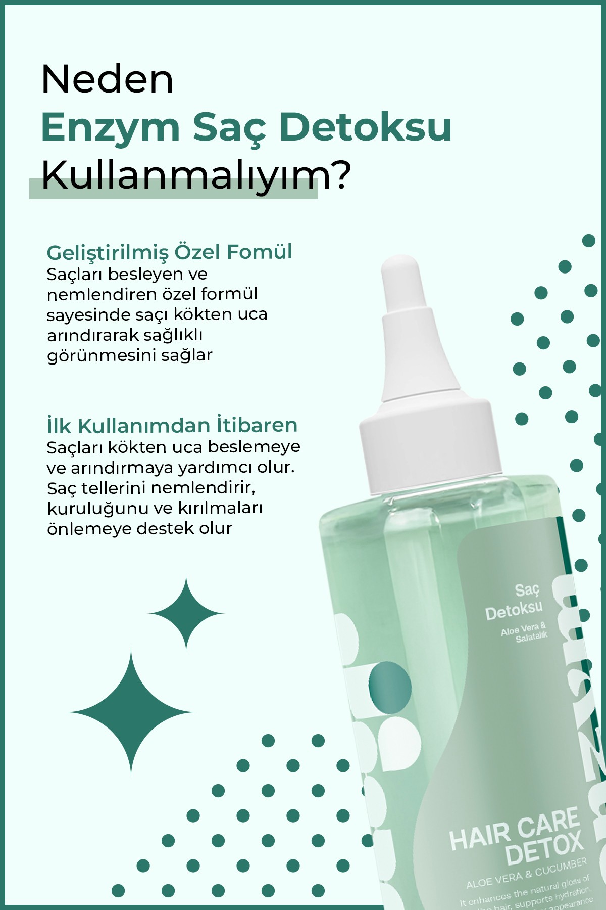 Aloe Vera & Salatalık Saç Toniği
