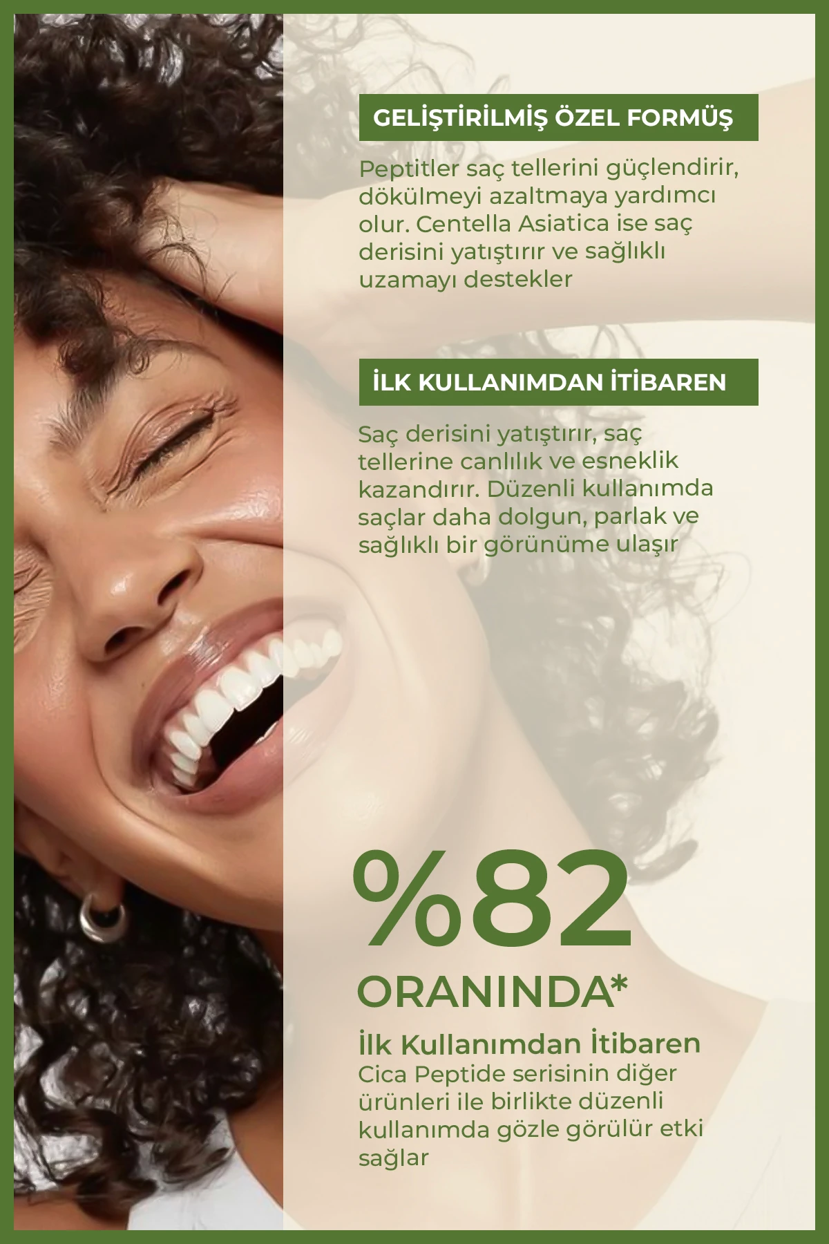 Cica Peptit Onarıcı Ve Güçlendirici Şampuan 400 ml