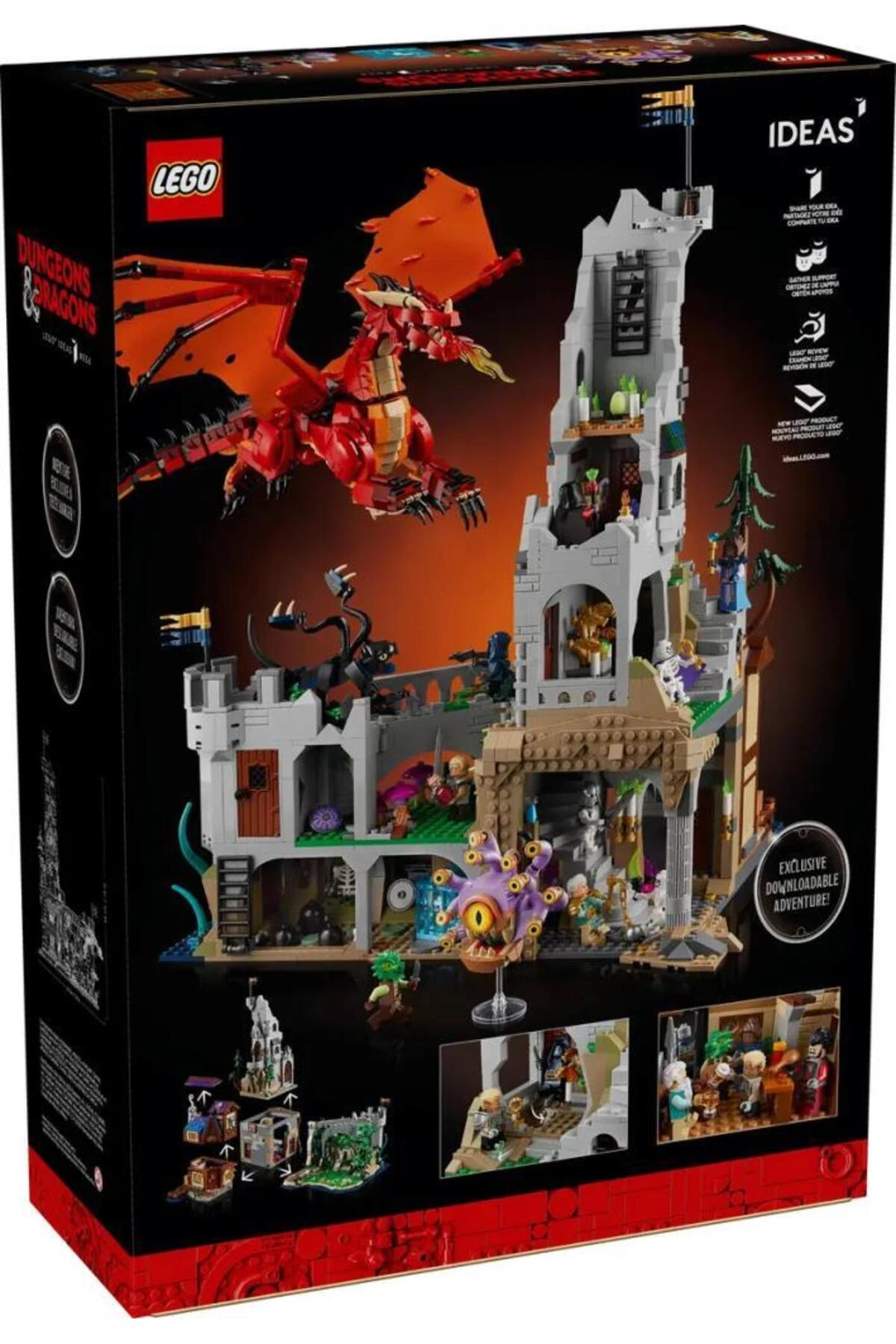 Ideas 21348 Dungeons and Dragons: Red Dragon's Tale