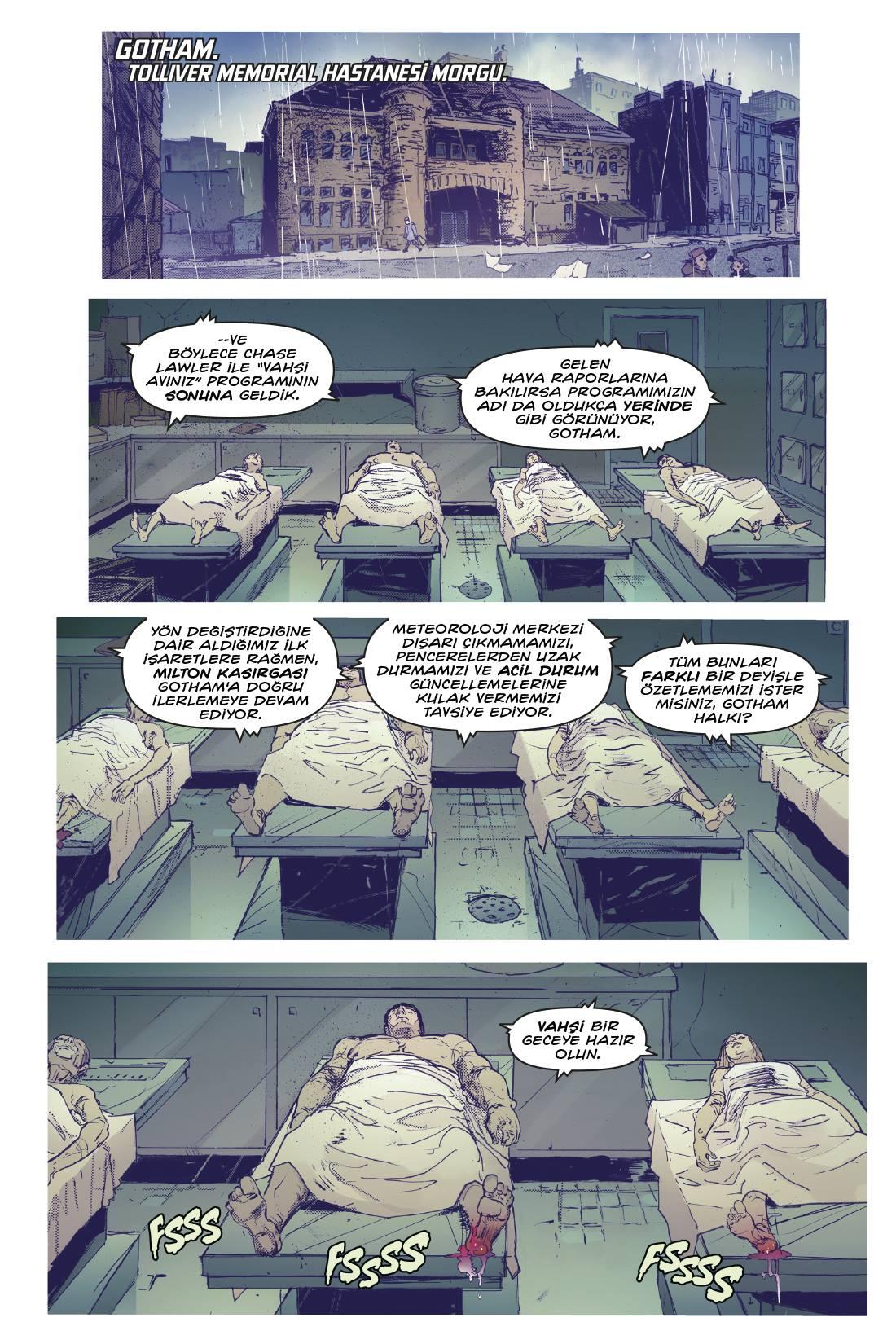 Batman Rebirth : Canavar Adamların Gecesi