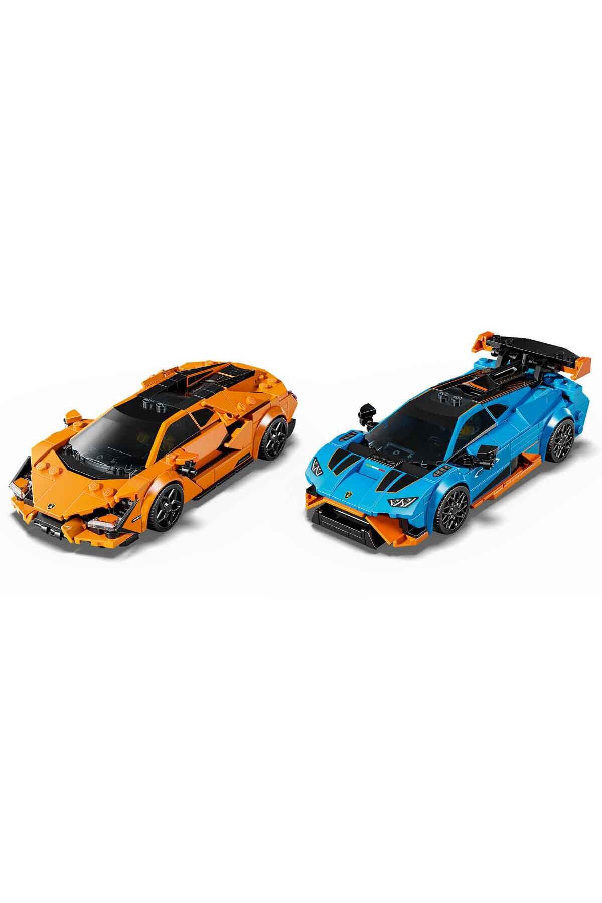 Speed Champions Lamborghini Revuelto & Huracán STO 77238 - 10 Yaş ve Üzeri Çocuklar iç