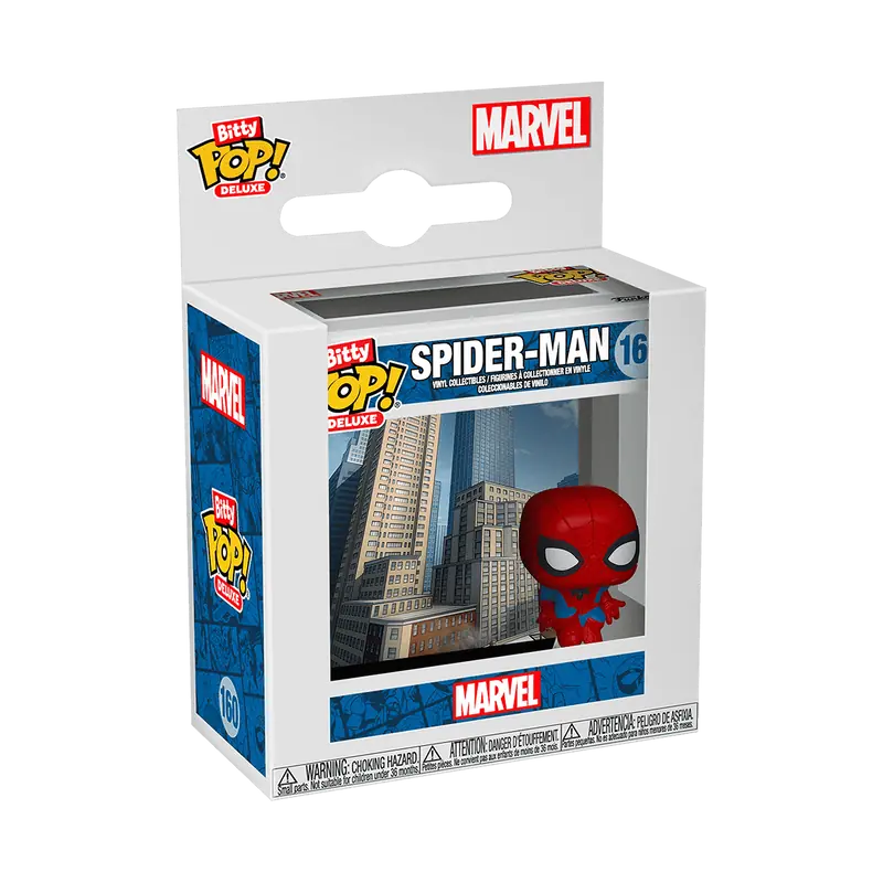 POP FUNKO Bitty Pop! Deluxe Spider-Man (Cityscape)