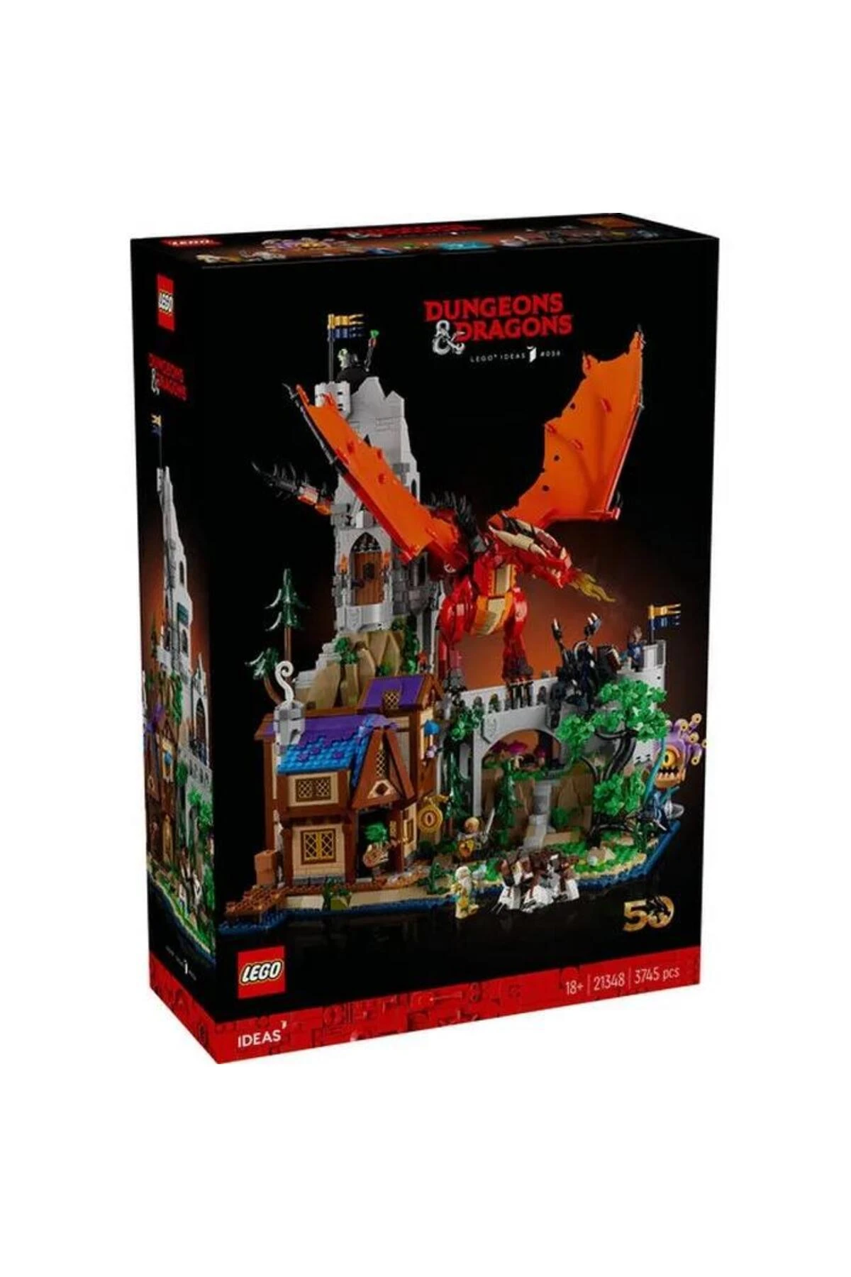Ideas 21348 Dungeons and Dragons: Red Dragon's Tale