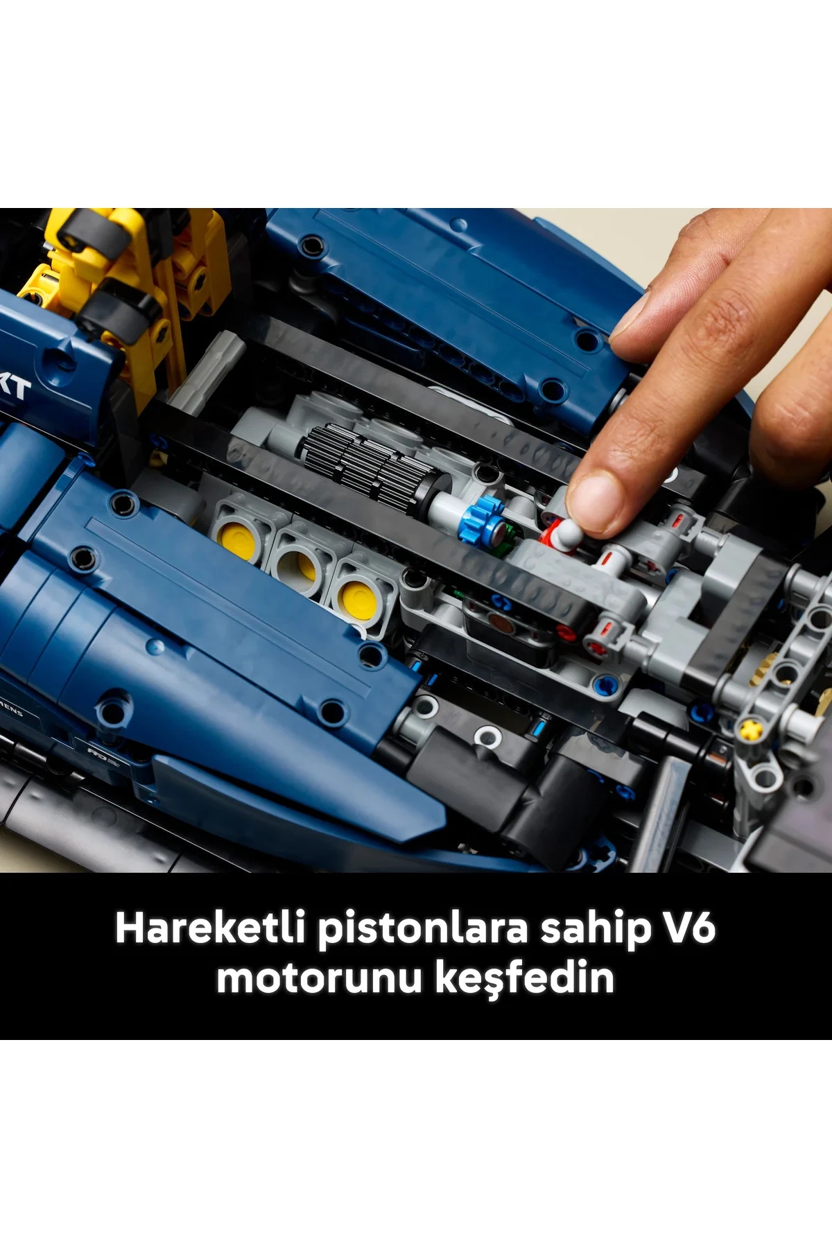 ® Technic Oracle Red Bull Racing RB20 F1 Araba 42206 - 18+ Yarış Arabası Modeli Yapım Seti (1639P)