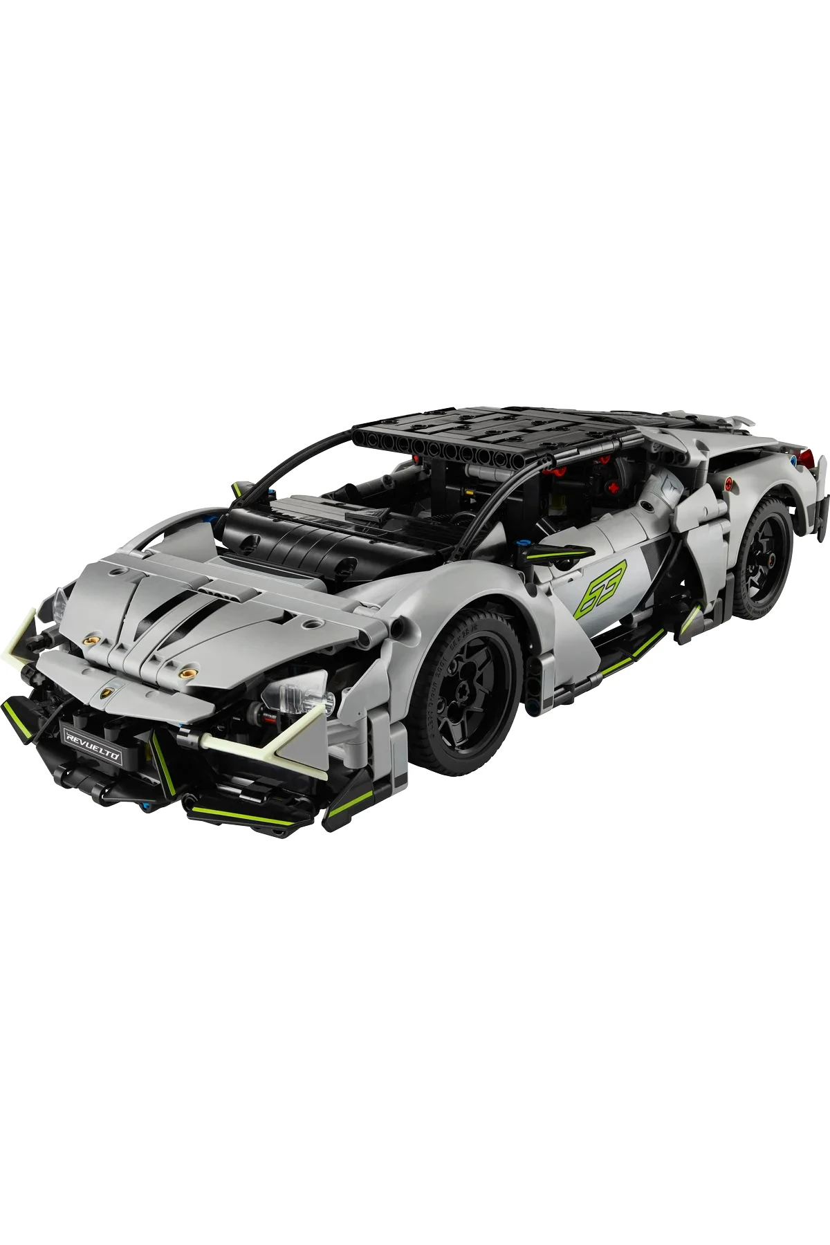 ® Technic Lamborghini Revuelto Süper Spor Araba 42214 - 10+ Çocuklar için Oyuncak Yapım Seti (1135P)