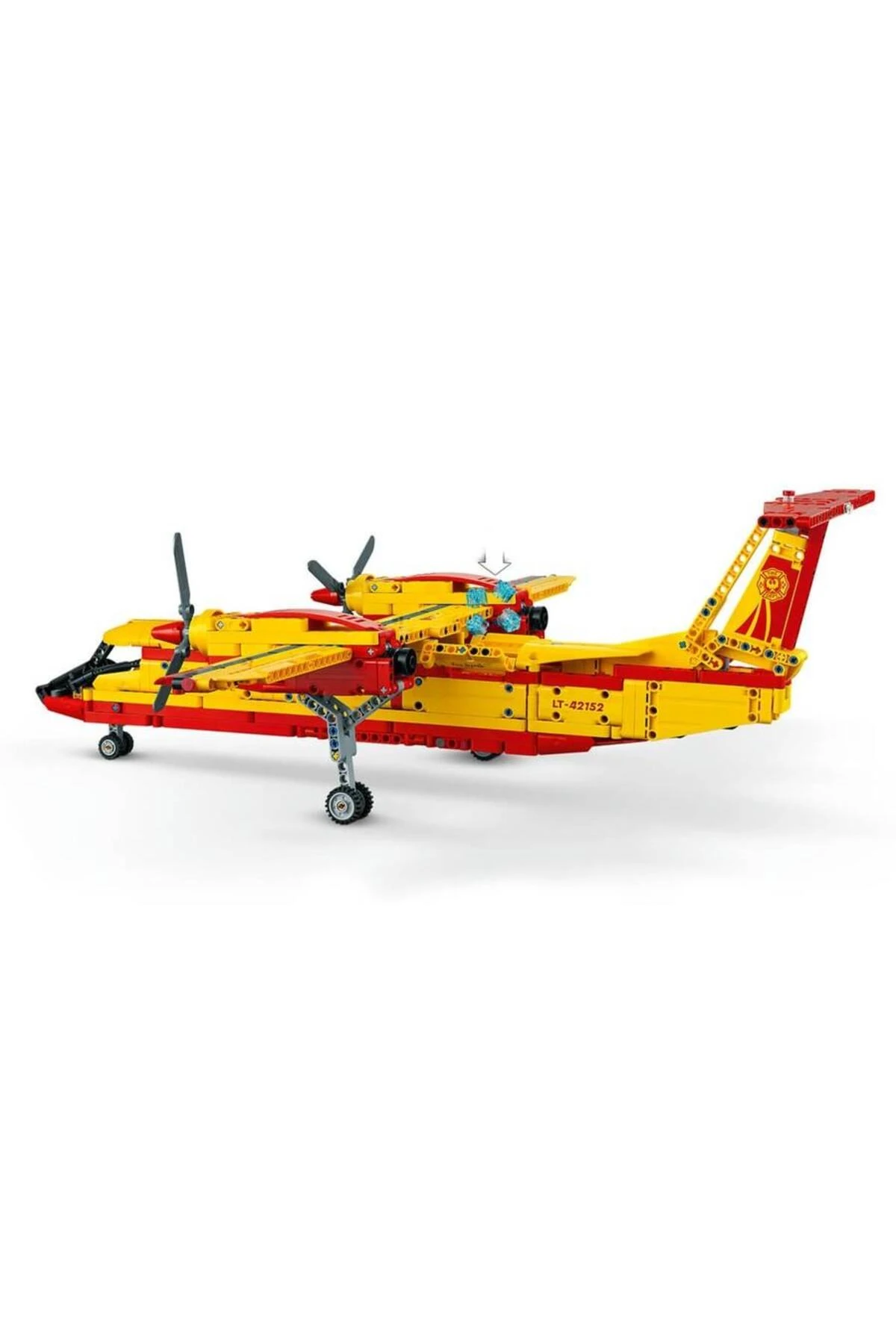 Technic İtfaiye Uçağı 42152-10 Yaş ve Üzeri Çocuklar İçin Model Uçak Projesi İçeren Yaratıcı Oy