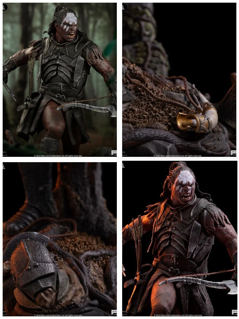Lord of the Rings - Lurtz Uruk-Hai Leader 1/10 Art Scale