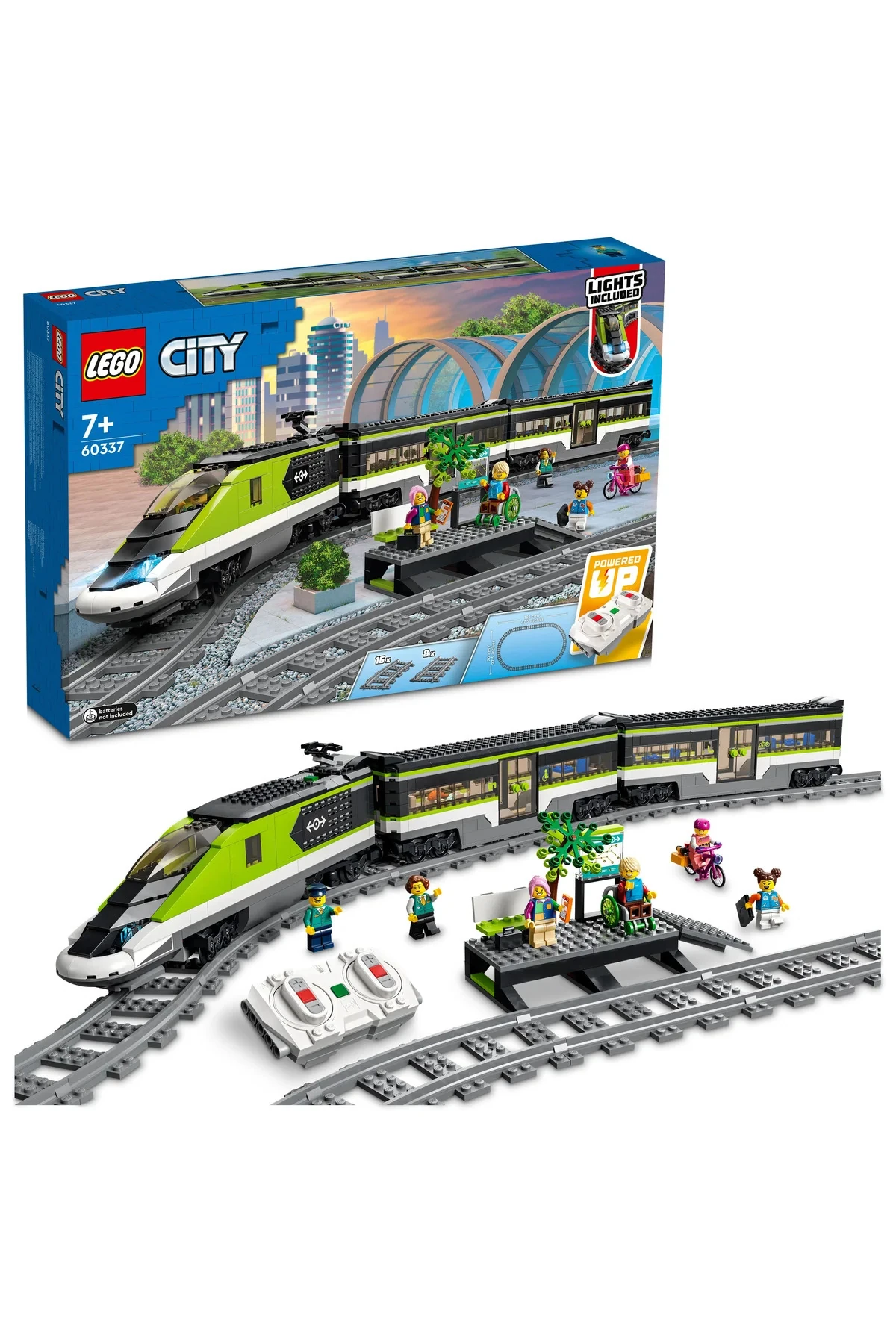 ® City Ekspres Yolcu Treni 60337 - 7+ Yaratıcı Oyuncak Yapım Seti (764Parça)