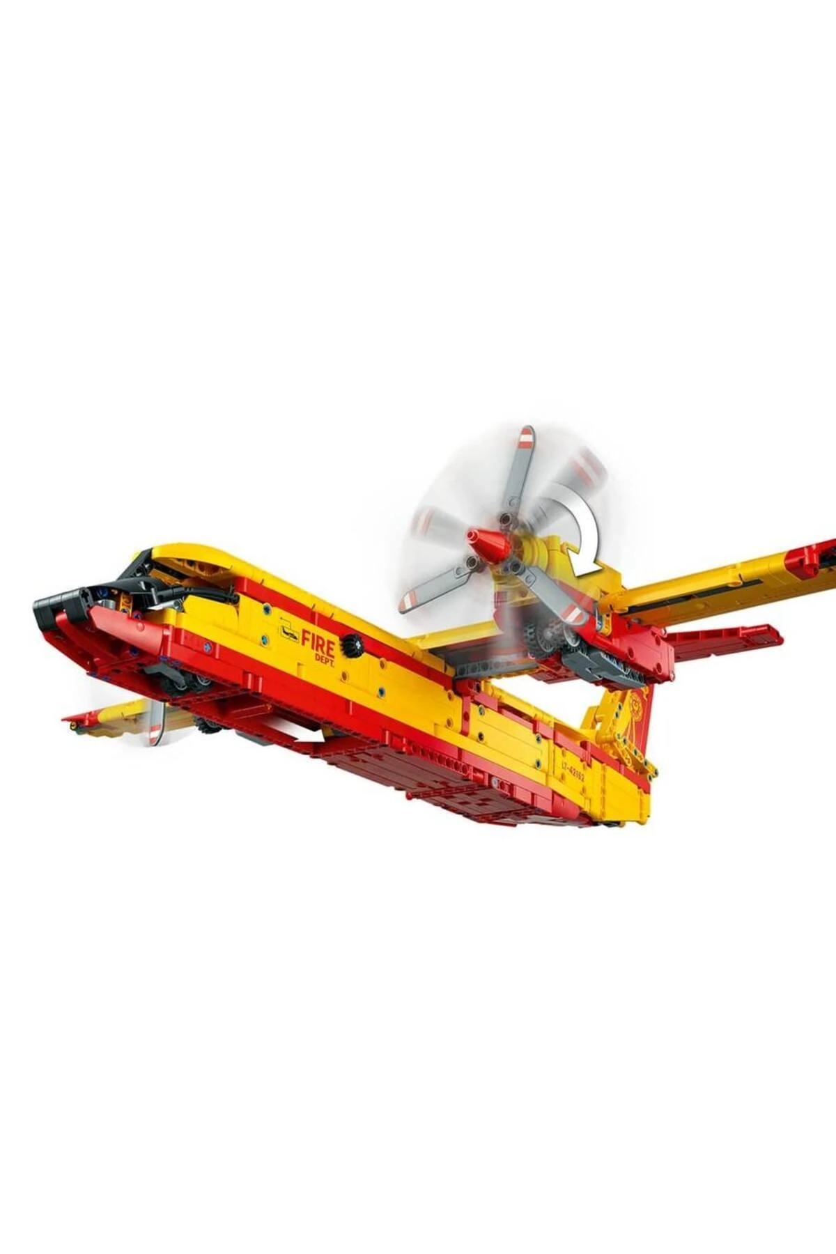 Technic İtfaiye Uçağı 42152-10 Yaş ve Üzeri Çocuklar İçin Model Uçak Projesi İçeren Yaratıcı Oy