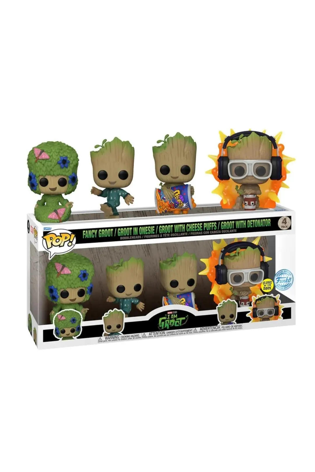 POP FUNKO GROOT 4 PACK