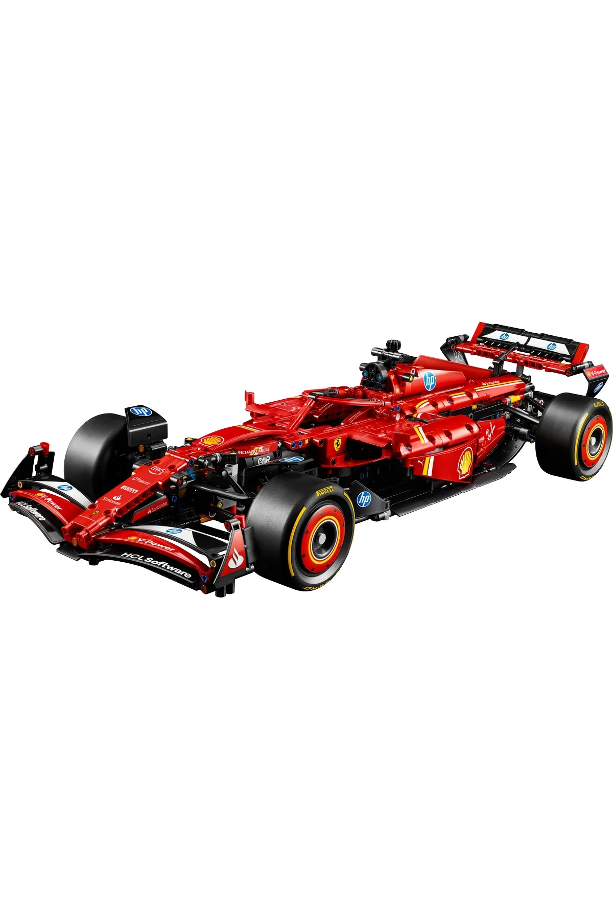® Technic Ferrari SF-24 F1 Araba 42207 - Yetişkinler için Koleksiyonluk Model Yapım Seti (1361P)