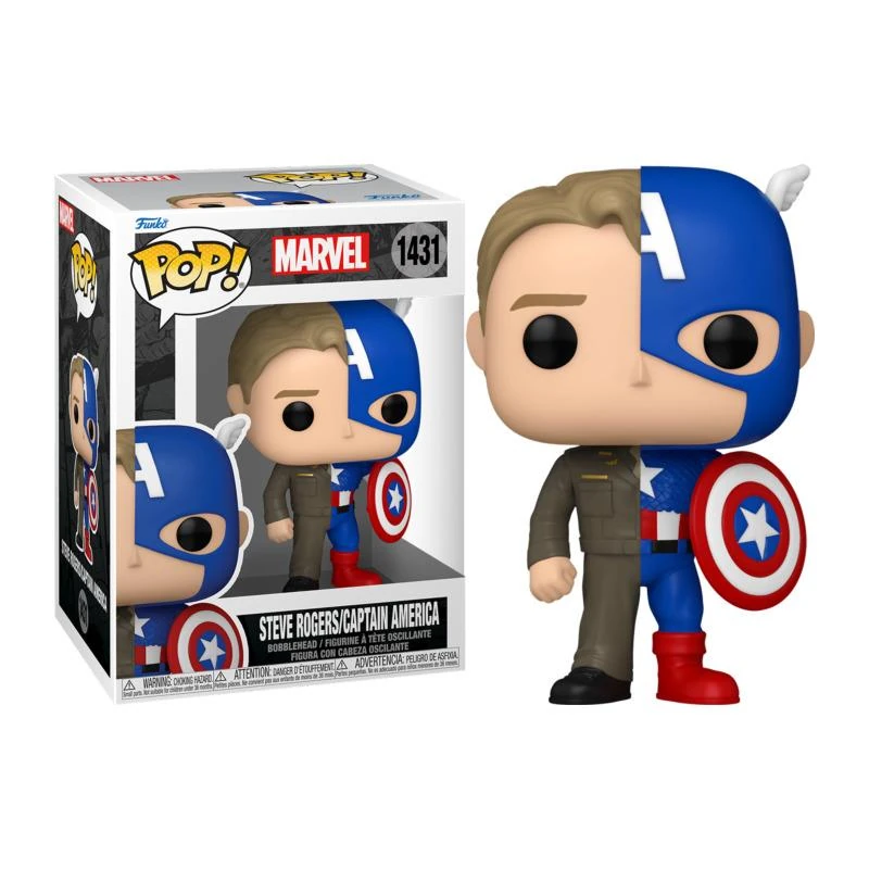 POP FUNKO Steve Rogers Captain America Split Special Edition