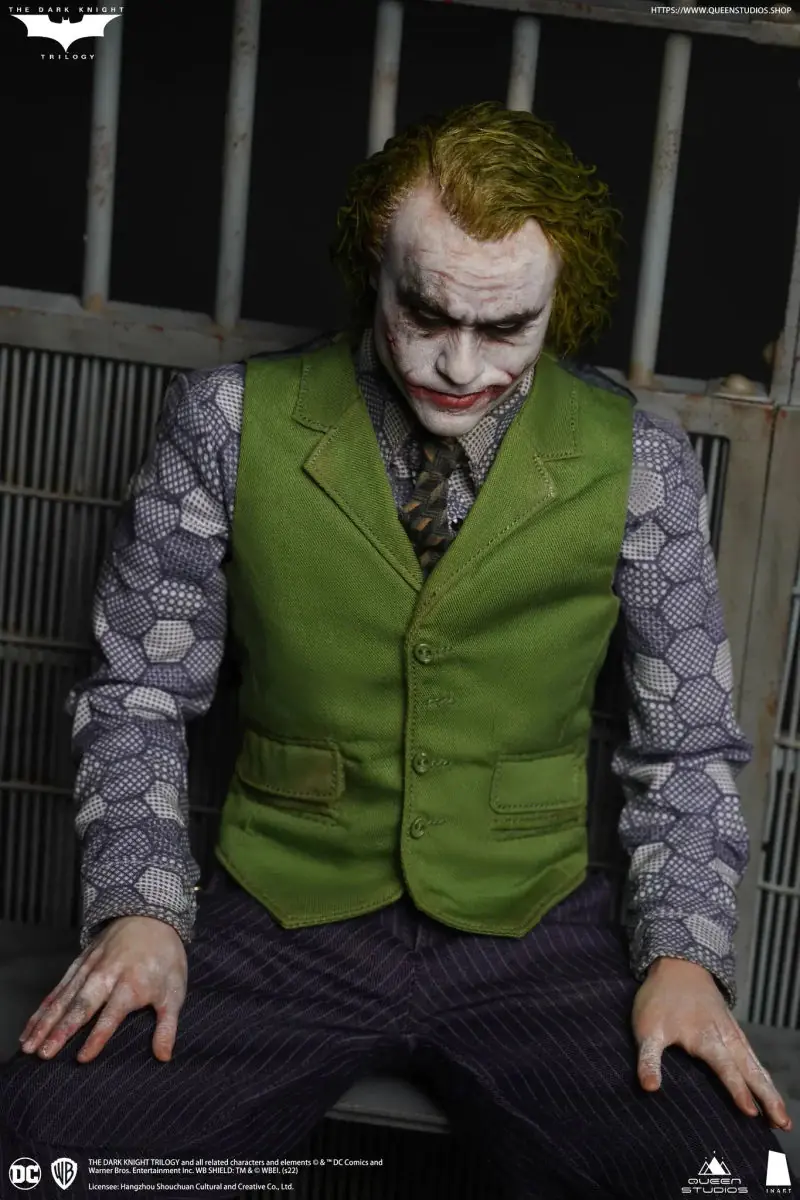 INART Queen Studios Joker 1/6 Scale Deluxe Figure Set (Rooted Hair)