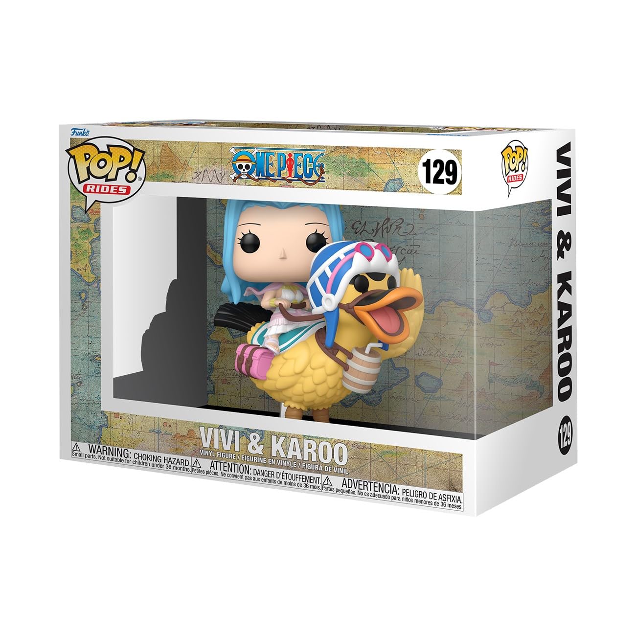 9 One Piece Vivi & Karoo 5 Inch POP Figure 129