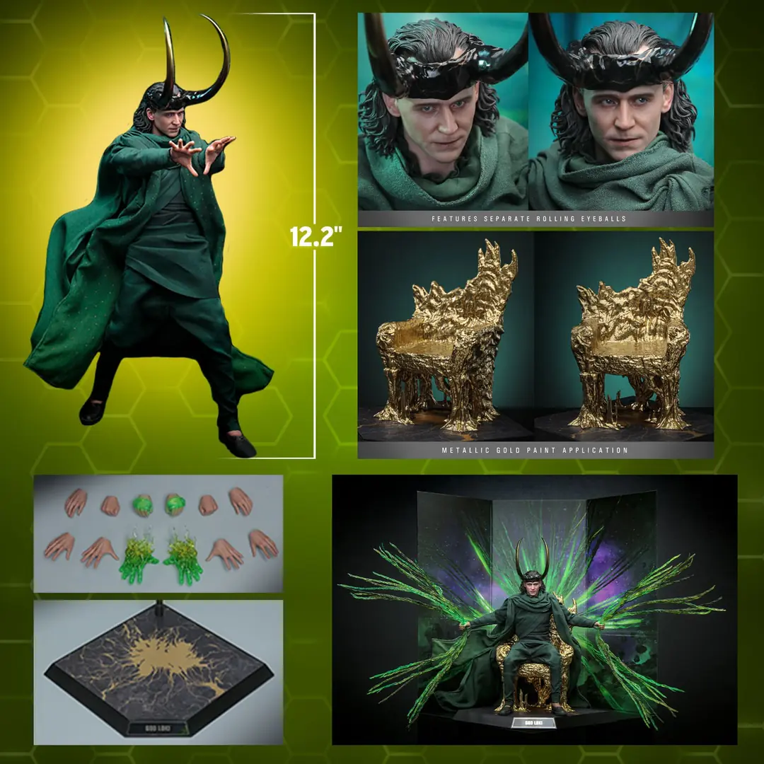 l*k様 【新品未開封品】　Hot Toys God Loki DX40 1/6 HOT TOYS GOD LOKİ DX40