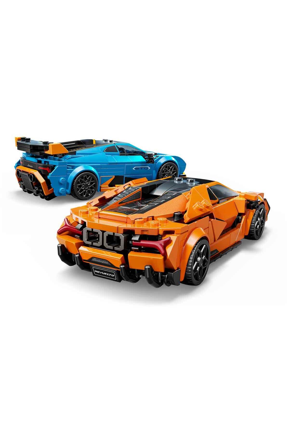 Speed Champions Lamborghini Revuelto & Huracán STO 77238 - 10 Yaş ve Üzeri Çocuklar iç
