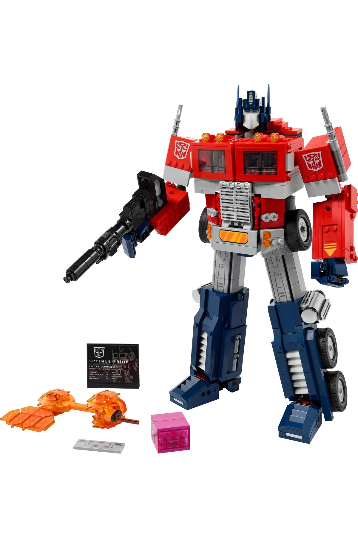 ® Icons OptimusPrime 10302 - 18+ Yaratıcı Model Yapım Seti (1508Parça)