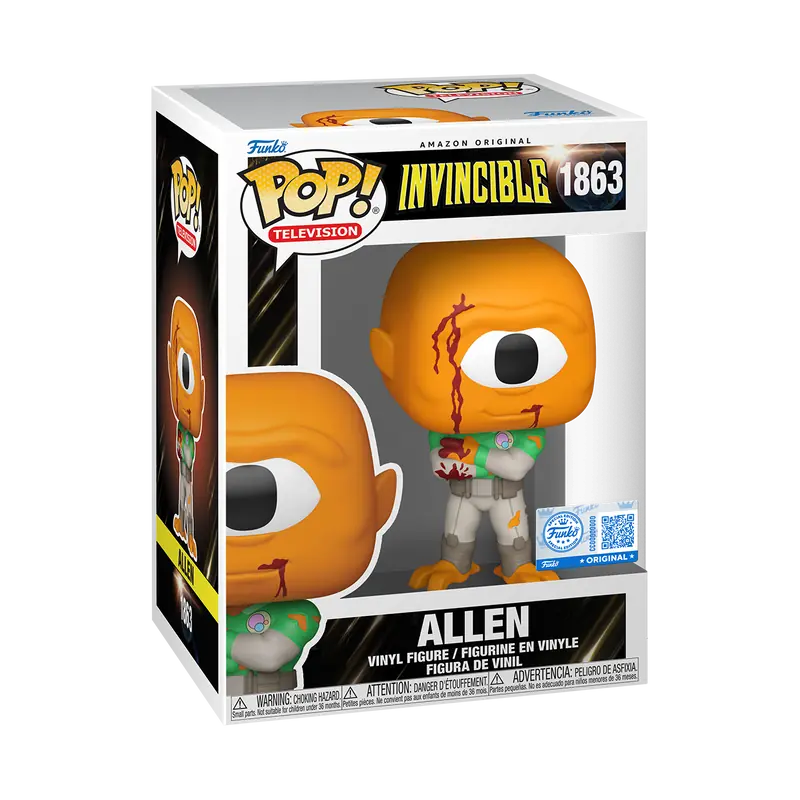 POP FUNKO INVINCIBLE Allen the Alien (Bloody) 1863