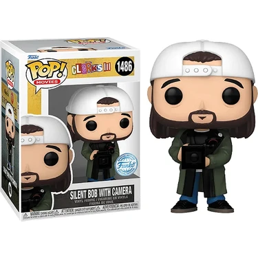 POP FUNKO CLERKS III SILENT BOB WITH CAMERA 1486