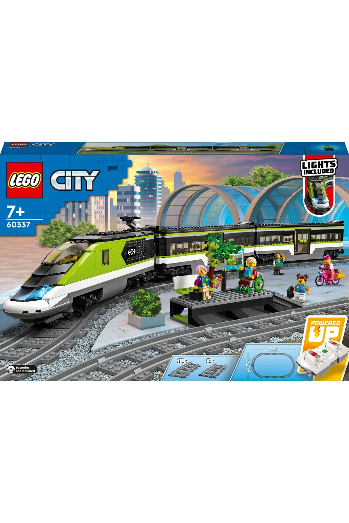 ® City Ekspres Yolcu Treni 60337 - 7+ Yaratıcı Oyuncak Yapım Seti (764Parça)