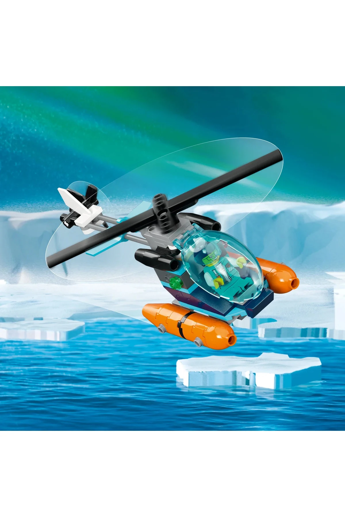 ® City Kutup Keşif Gemisi 60368 - 7+ Yaratıcı Oyuncak Yapım Seti (815Parça)