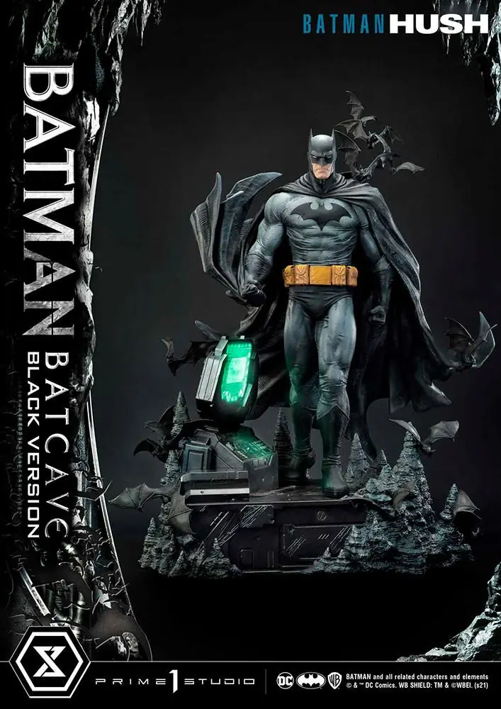 PRİME 1 STUDİO Batman (Hush) Batcave (Black Version) Statue