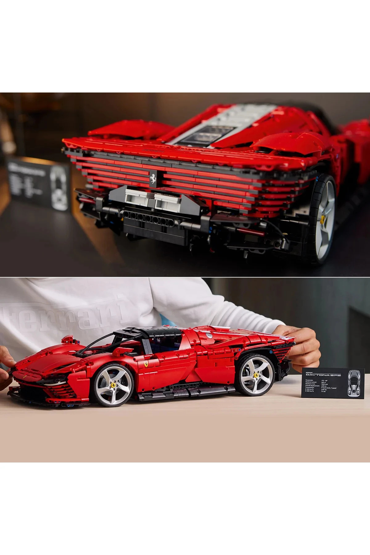 ® Technic Ferrari Daytona SP3 42143 - 18+ Koleksiyonluk Model Yapım Seti (3778Parça)