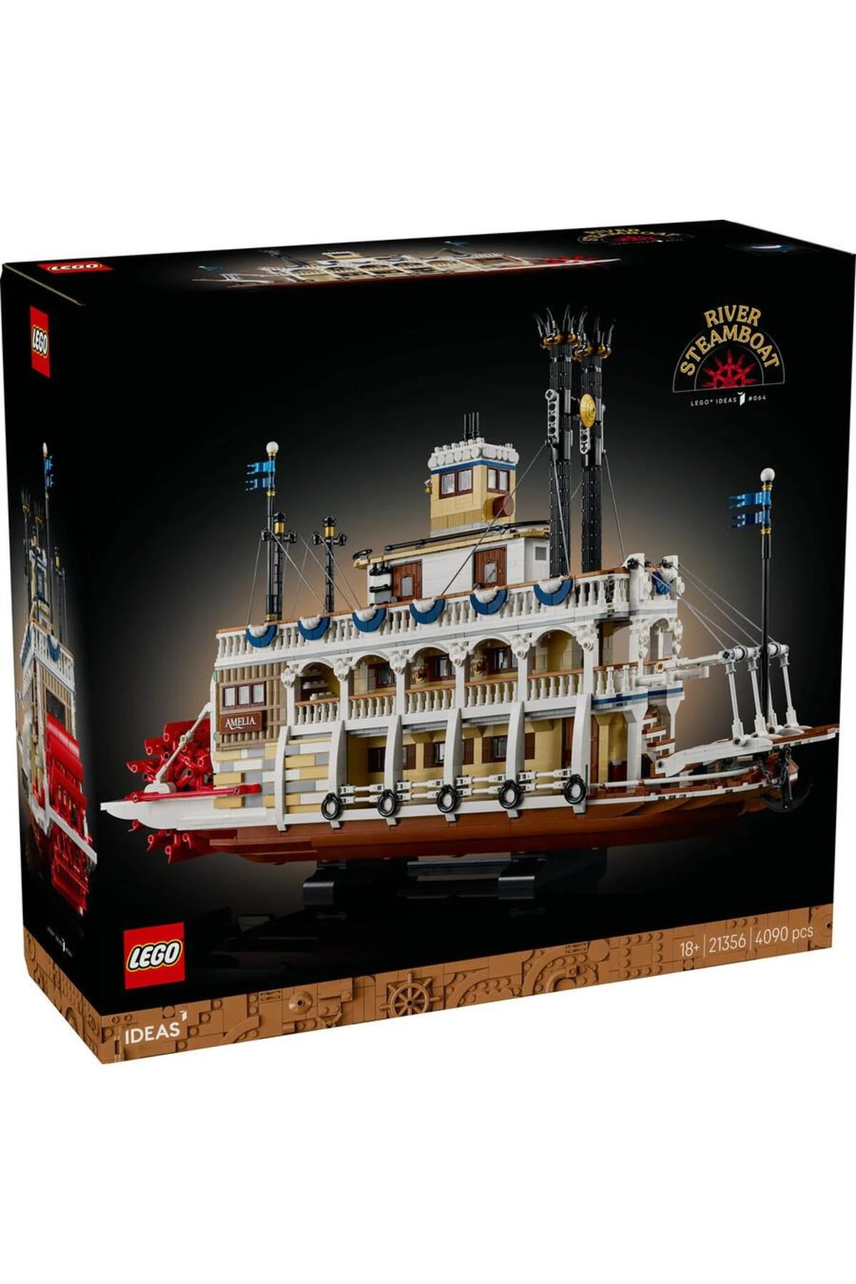 Ideas 21356 River Steamboat