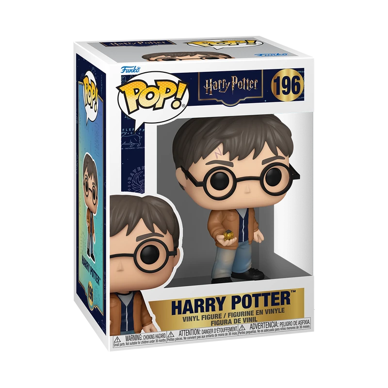 FUNKO - 限定FUNKO POP!  ハリーポッター  イーロップのふくろう百貨店　限定 POP FUNKO Harry Potter with Resurrection Stone 196