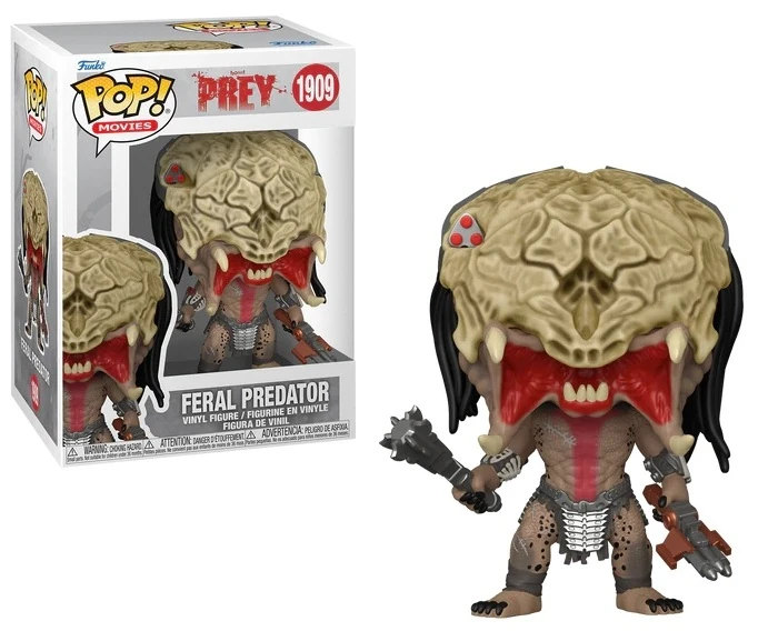 POP FUNKO PREY FERAL PREDATOR 1909