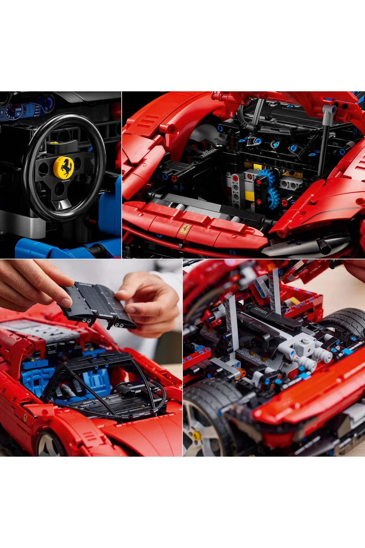 ® Technic Ferrari Daytona SP3 42143 - 18+ Koleksiyonluk Model Yapım Seti (3778Parça)