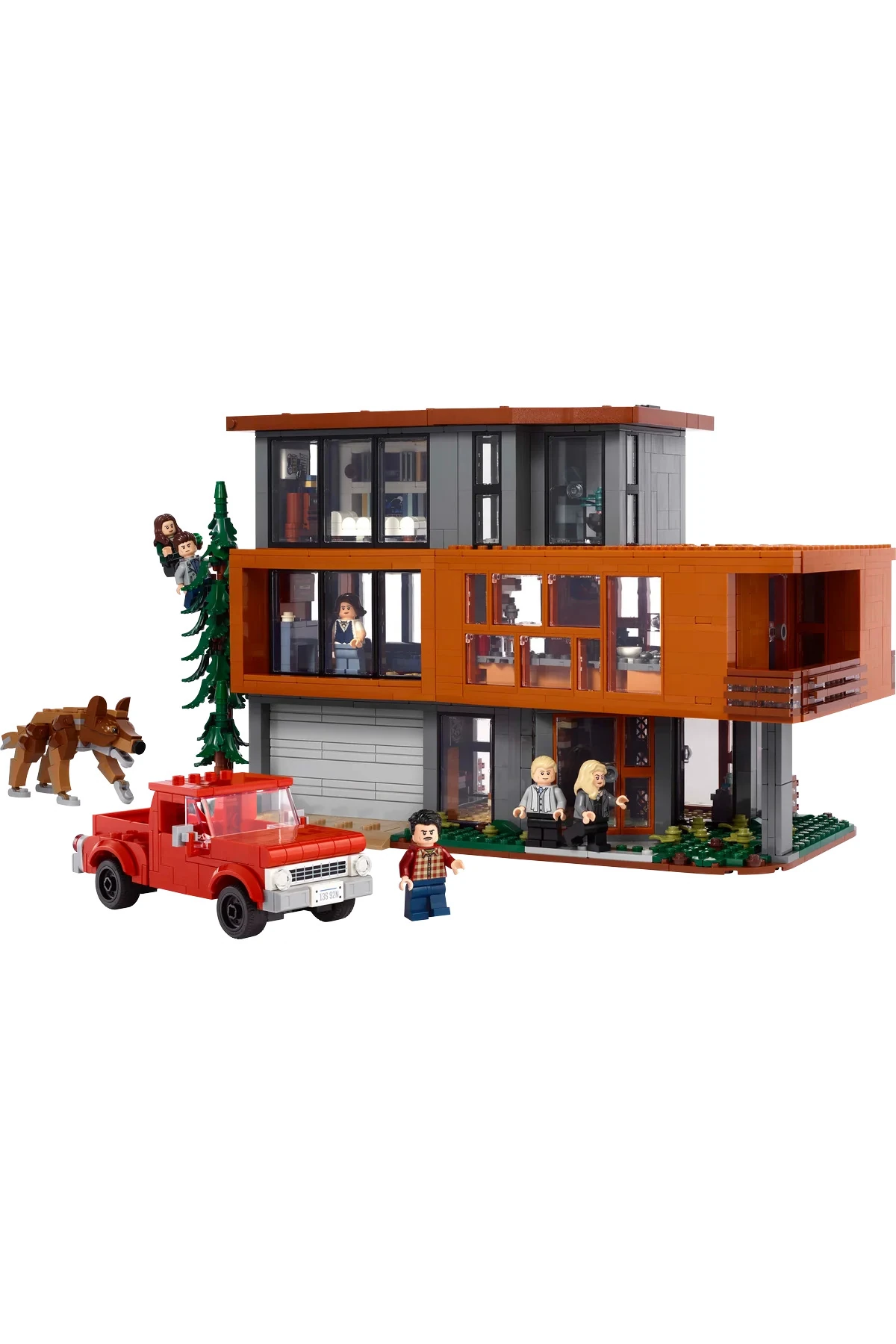 ® Ideas Alacakaranlık: Cullen Evi 21354 - Yetişkinler için Koleksiyonluk Model Yapım Seti (2001P)