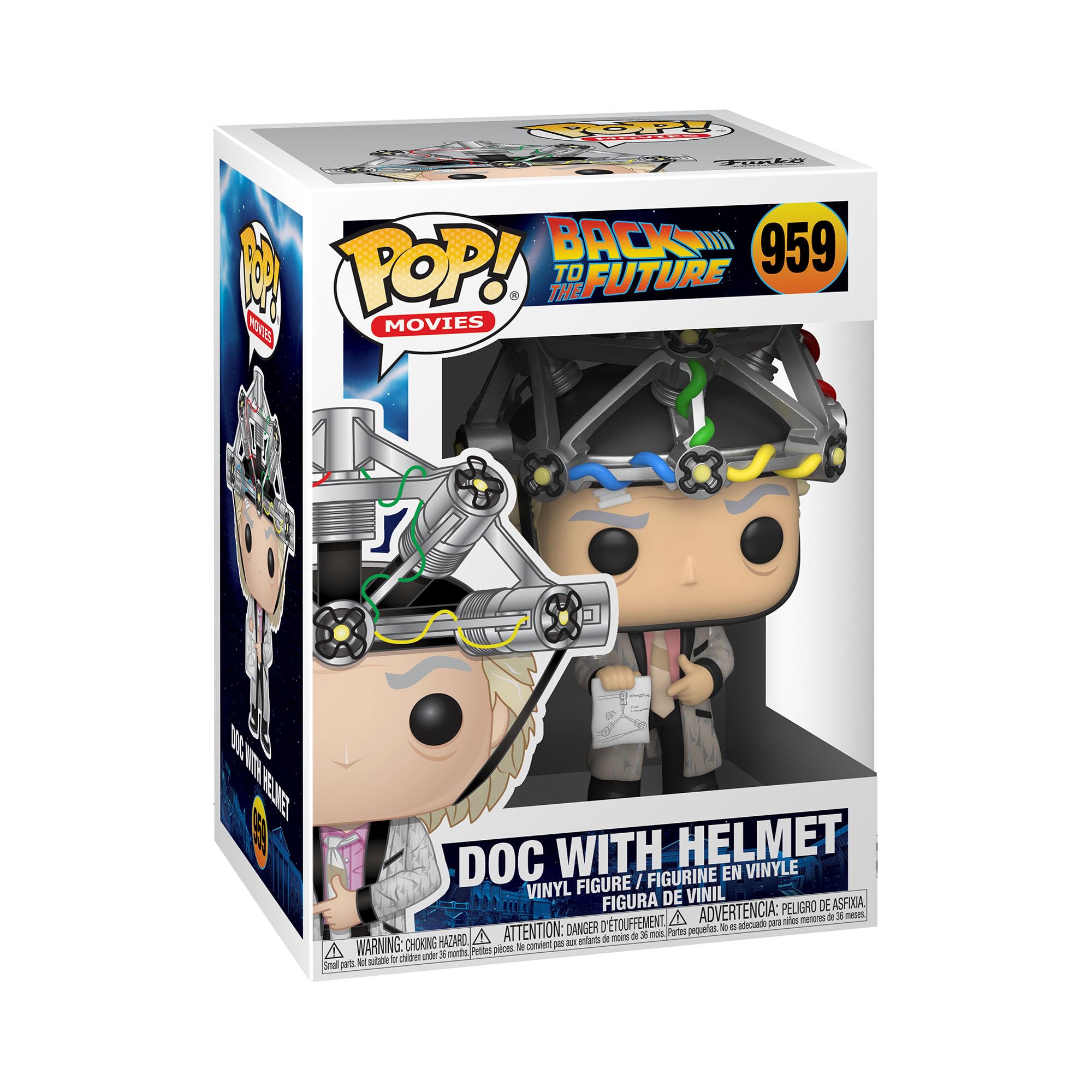 Back to The Future Doc with Helmet POP Figure 959