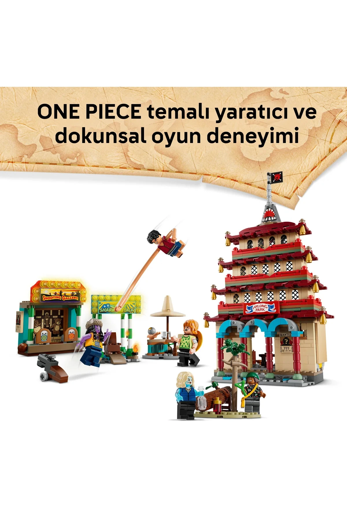 ® ONE PIECE Arlong Park Savaşı 75638 - 9+ Çocuklar için Yaratıcı Oyuncak Yapım Seti (926 P)