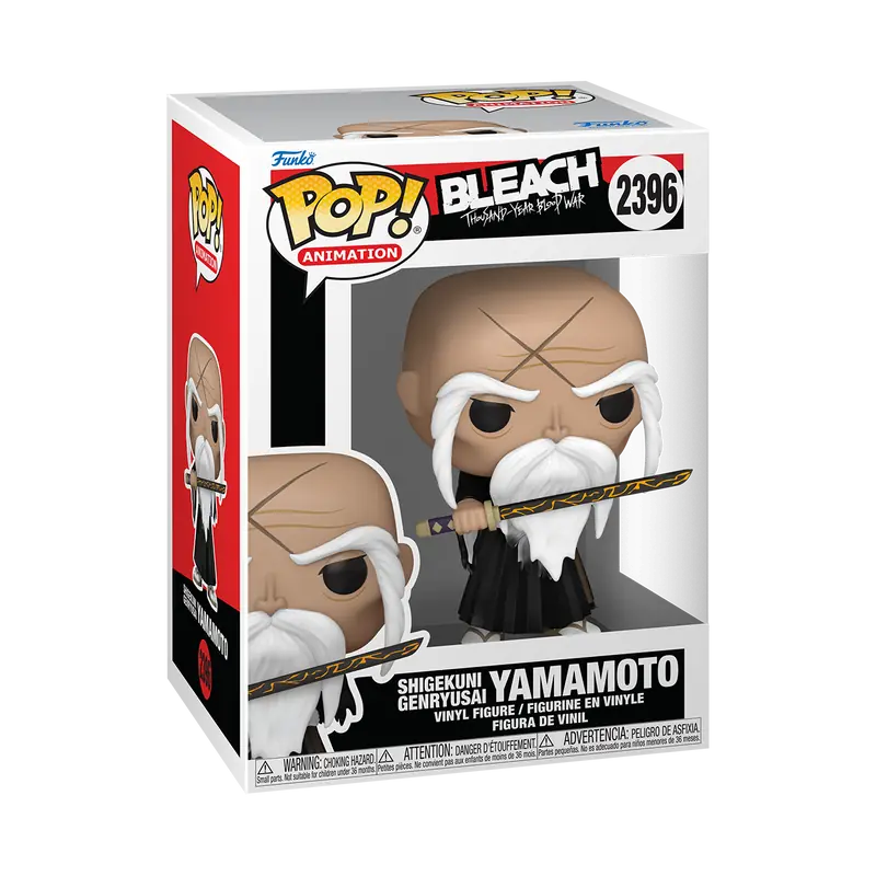 POP FUNKO BLEACH Genryusai Shigekuni Yamamoto 2396