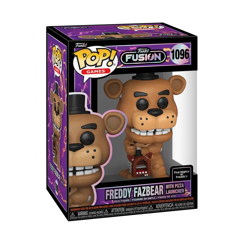 POP FUNKO Freddy Fazbear with Pizza Launcher (Funko Fusion)