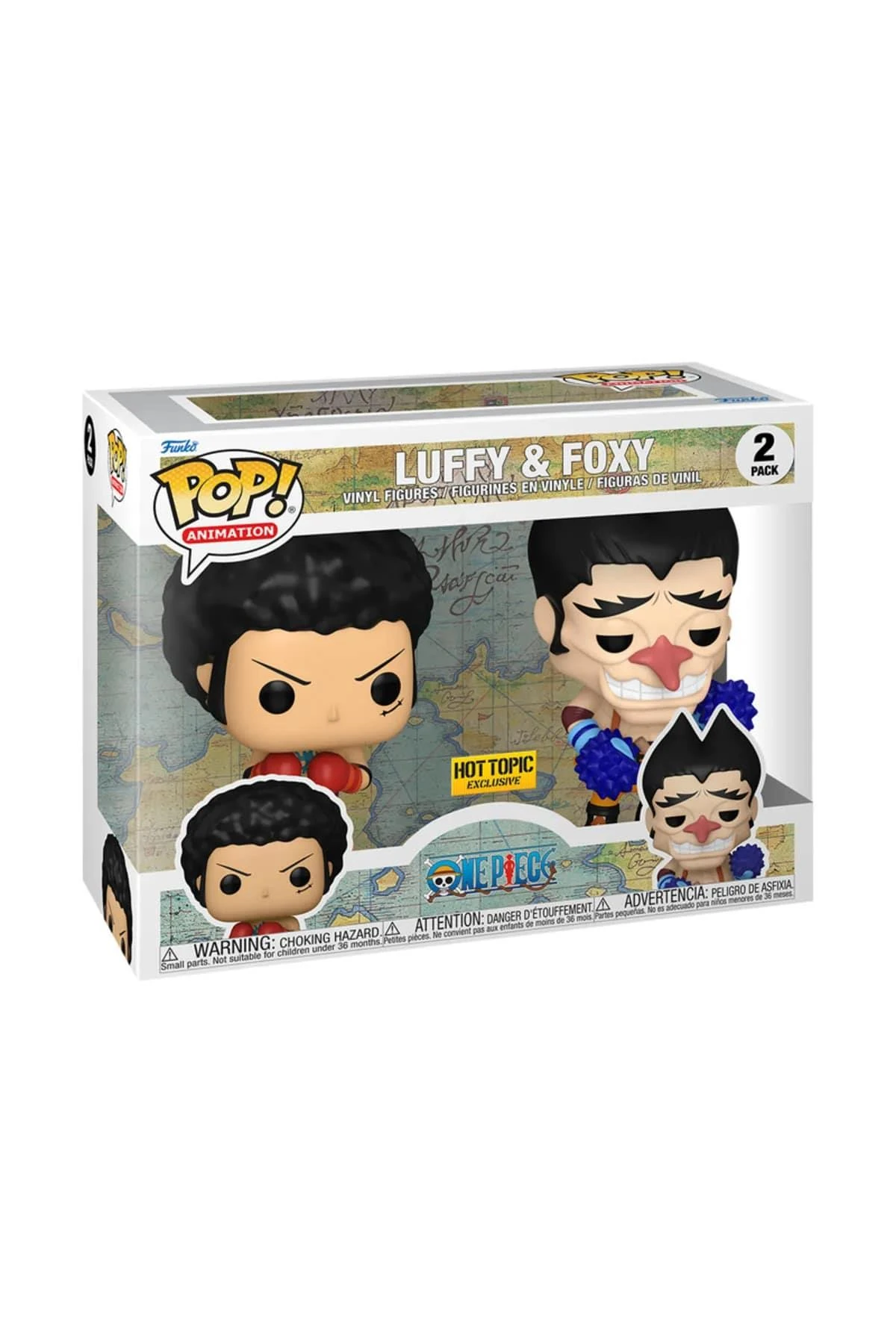Funko POP! 2'li Paket One Piece – Monkey D.Luffy & Foxy Special