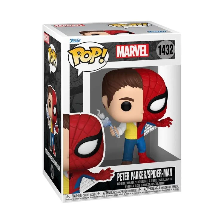 POP FUNKO Peter Parker Spider-Man Split 1432