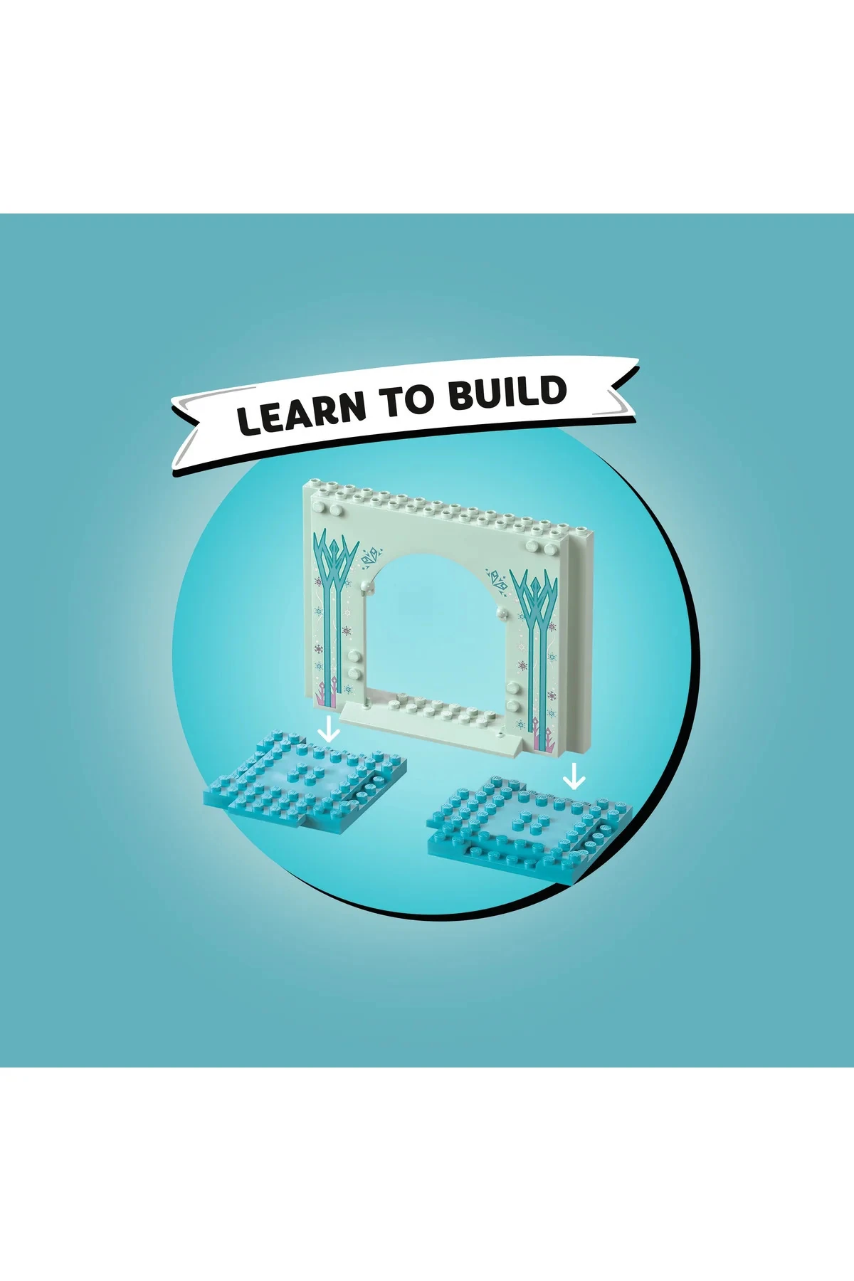 ® ǀ Disney Frozen Elsa’nın Karlar Ülkesi Şatosu 43238 - 4+ Yaratıcı Oyuncak Yapım Seti (163P)