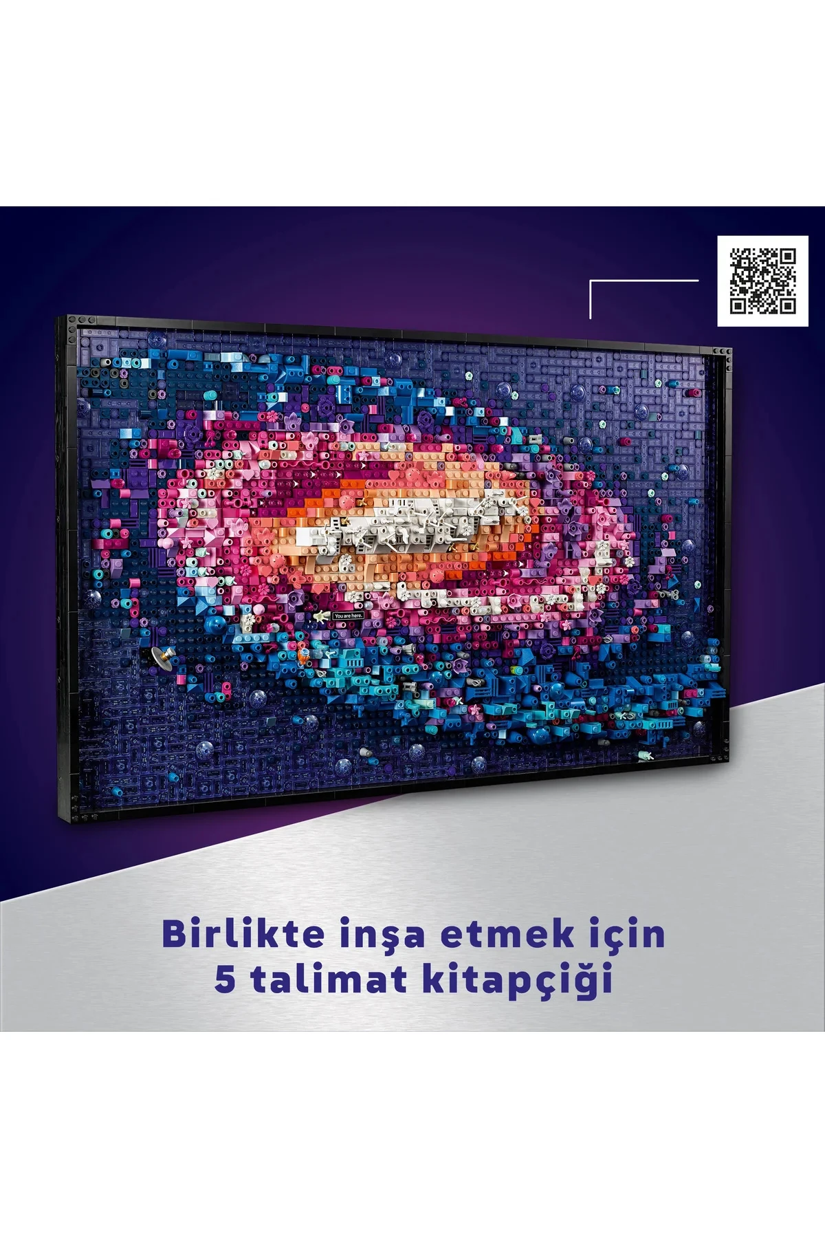 ® Art Samanyolu Galaksisi 31212 - Yetişkinler için Koleksiyonluk Tablo Modeli Yapım Seti (3091P)