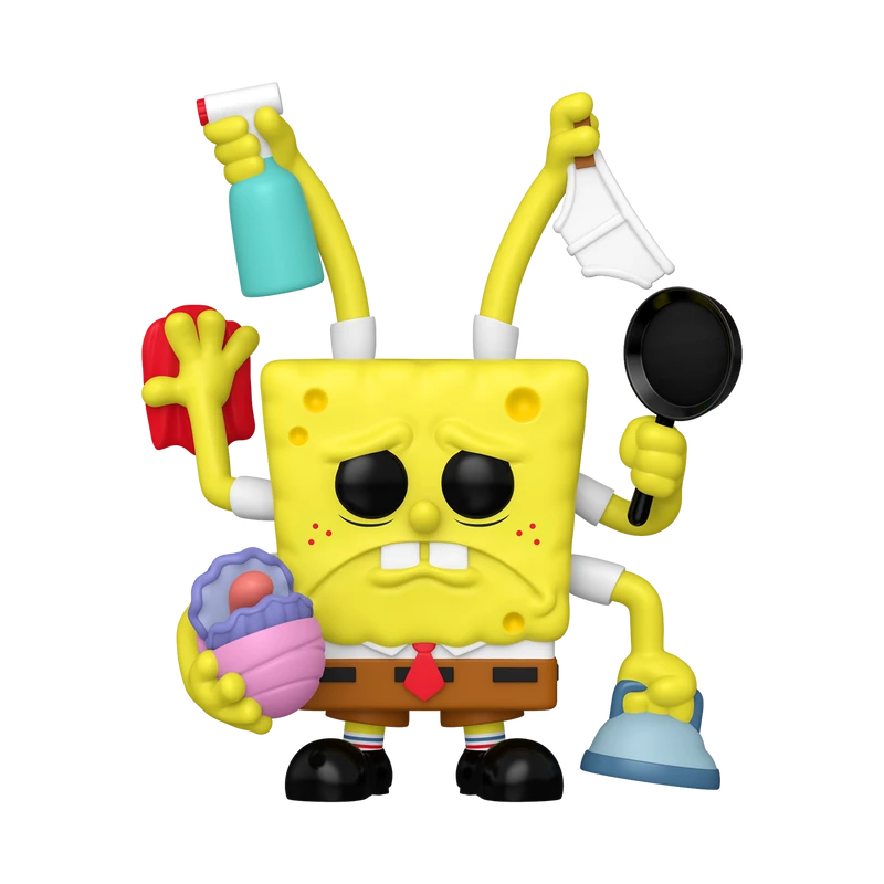 Spongebob Getting Clean POP FUNKO SPONGEBOB CLEANING 2001