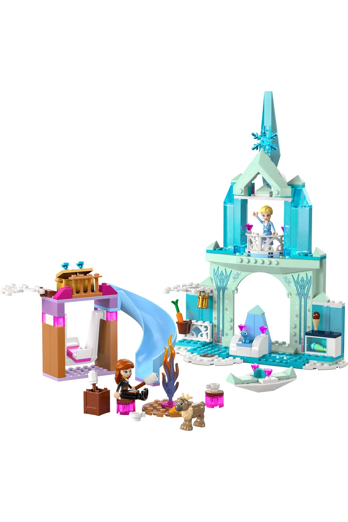 ® ǀ Disney Frozen Elsa’nın Karlar Ülkesi Şatosu 43238 - 4+ Yaratıcı Oyuncak Yapım Seti (163P)