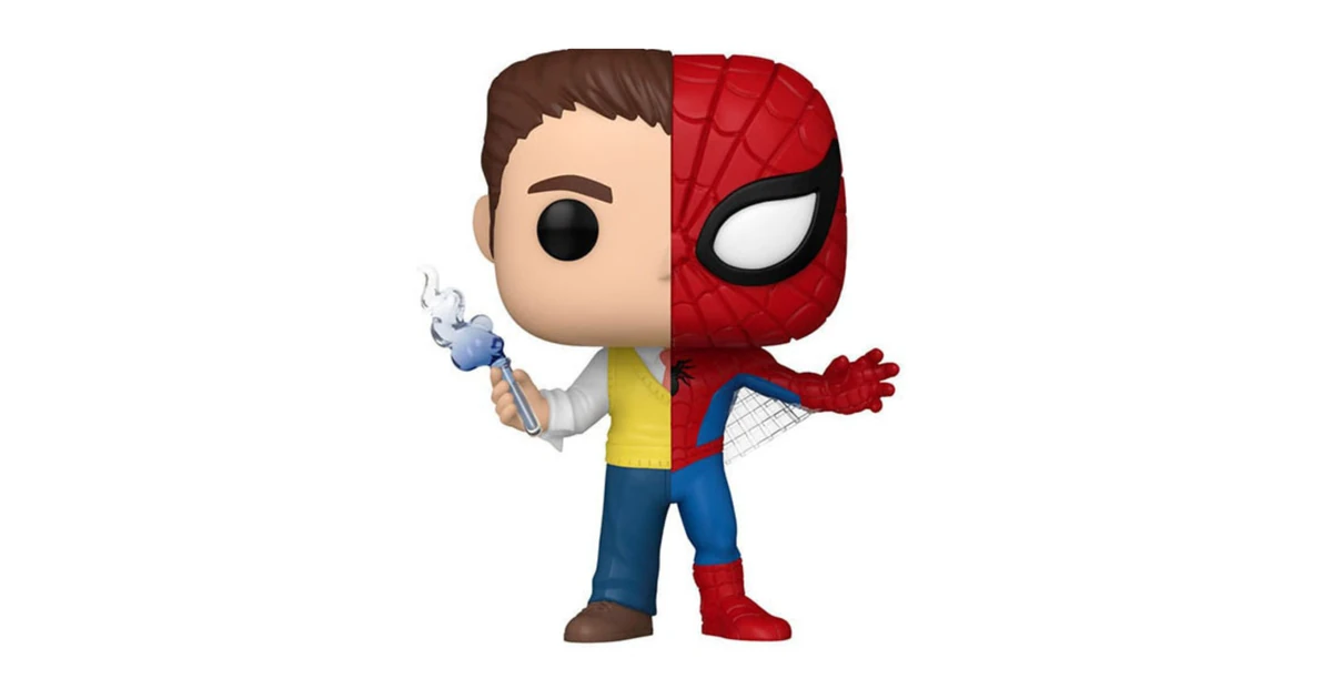 POP FUNKO Peter Parker Spider-Man Split 1432